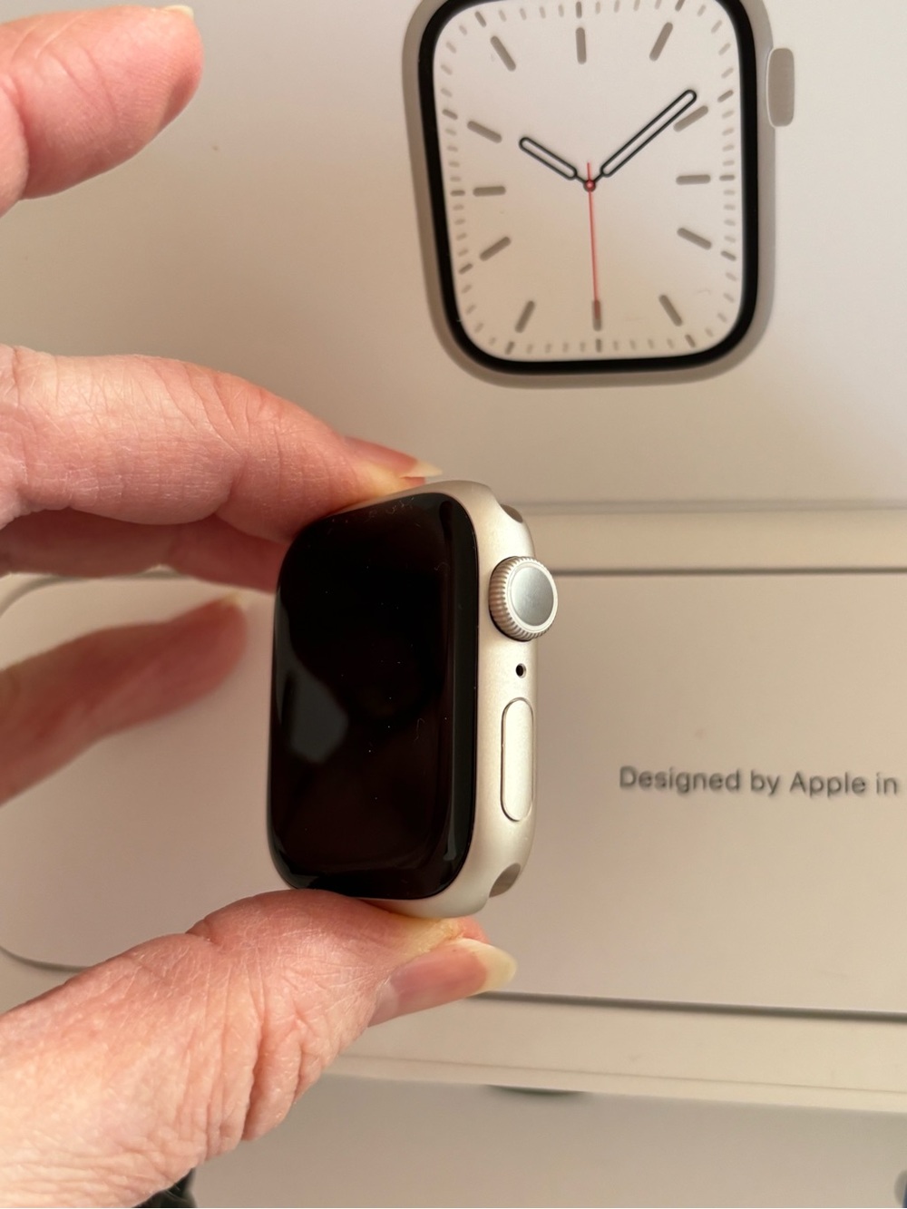 Apple Watch Series 7 (Silver) - NIB *but dead battery*